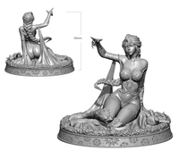 60mm resin model frozen girl 3d printing figure unpaint no color rw 015