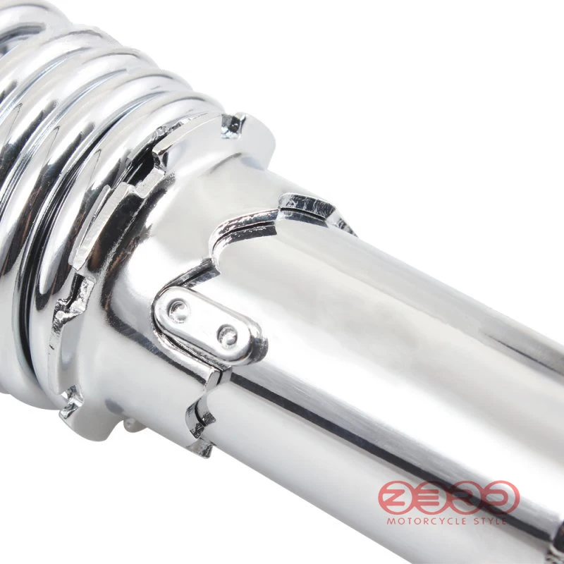 Серебристый алюминиевый сплав аксессуары для мотоциклов Запчасти пружинный