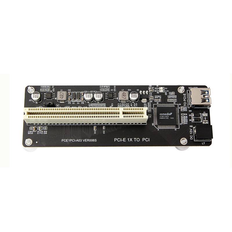 PCIE PCI-E PCI Express X1 для Райзер-карта Bus 32-bit к двойному расширения адаптеру USB 3 0 кабель