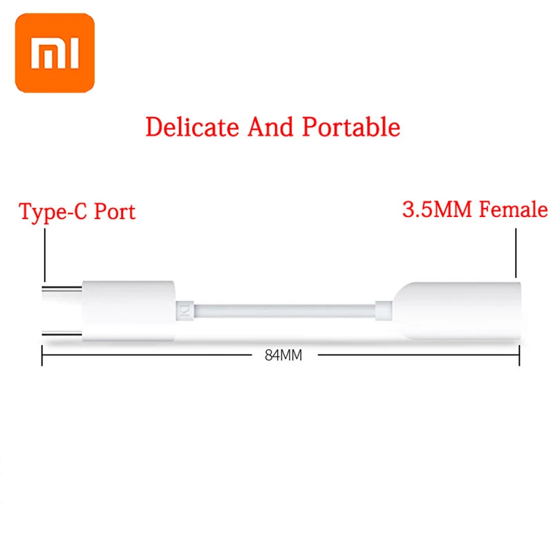 Оригинальный аудиокабель Xiaomi USB 3 0 Type C кабель с 5 мм на USB-C HD адаптер для