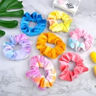 Женские резинки на молнии, корейские леопардовые резинки для волос, карманные резинки на молнии, держатели для хвоста, аксессуары для волос