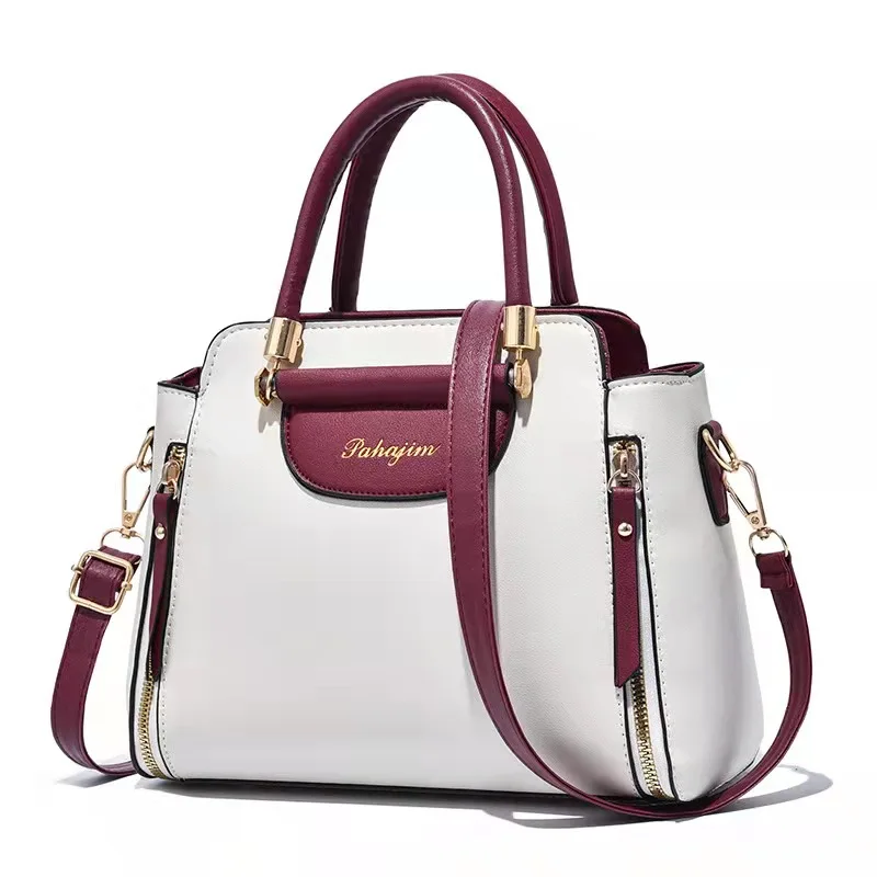 

Роскошная женская сумка, модная сумка, с бортами, с контрастным фоном, поперечная,