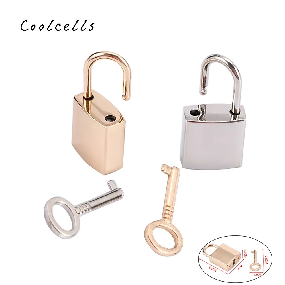 1 шт. миниатюрные замки замок для ключей с ключом поставляется шкатулки украшений