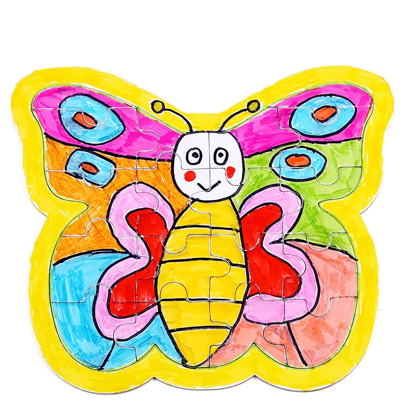 Детская доска для рисования сделай сам пазл детские игрушки забавные