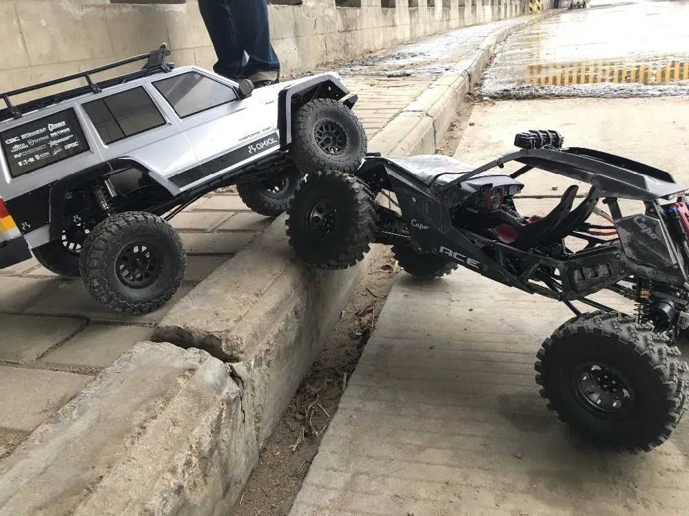 Капо ACE1 Рок Гусеничный 1/10 Радиоуправляемый автомобиль 2,4G 4CH 4WD сканеры 4x4 вождение автомобиля скалолазание автомобиля моделирование скалолазание производительность