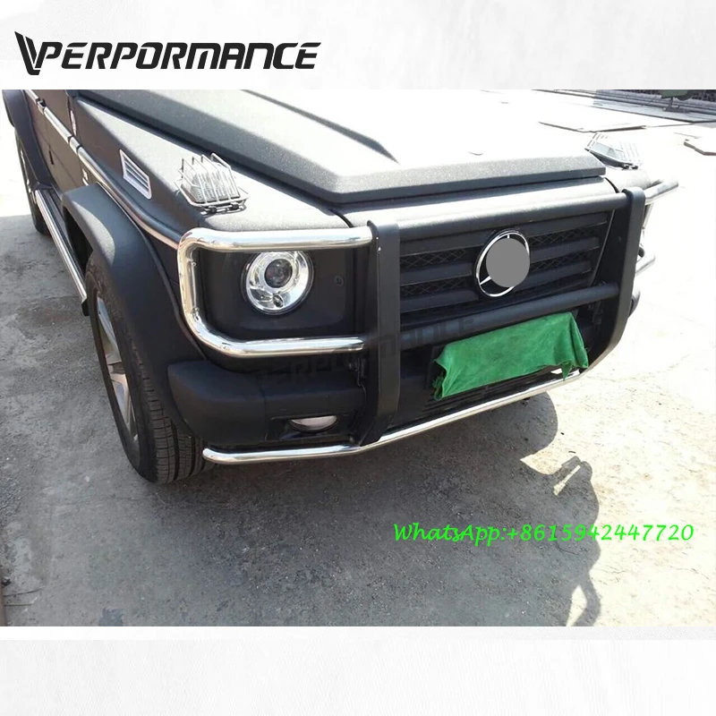 MB G class W463 передняя защита под автомобиль подходит для G500 G550 G55 передний бампер из