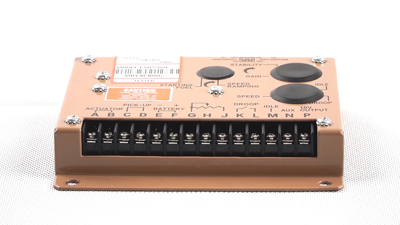 

Generator Speed Control Unit ESD5500E