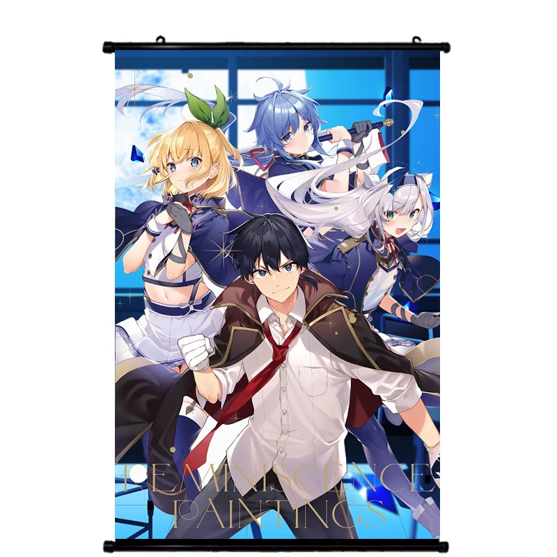 Аниме плакат Akashic отчеты о магическом инструкторе Fibel Sistine Tingel Rumia настенный