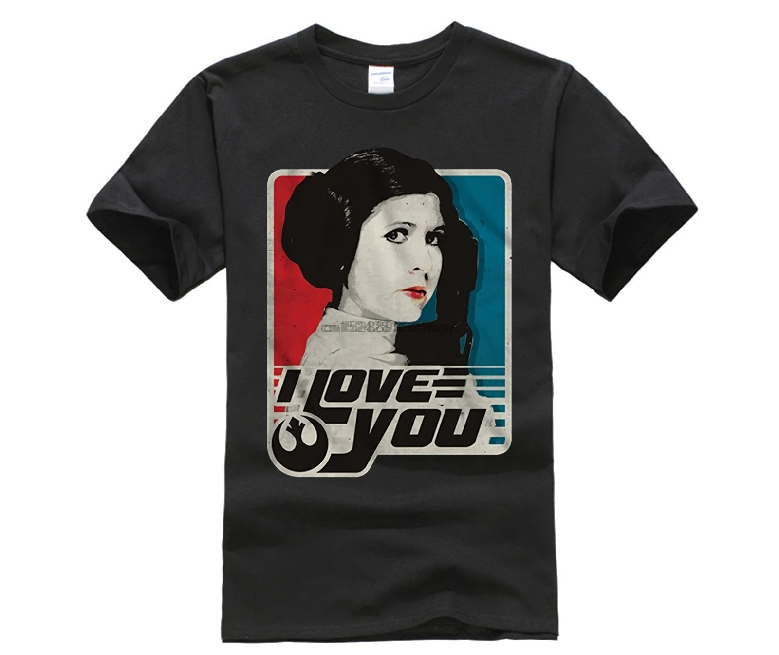 

Princess Leia I Love You Han Solo Retro Vintage Classic Funny Humor Pun Mens Adult Graphic Tee T Shirt T Shirt