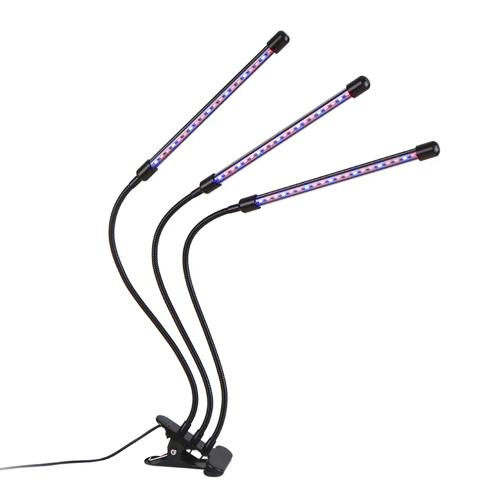 15 Вт Светодиодный светильник для выращивания полный спектр ИК гидропоники Вег