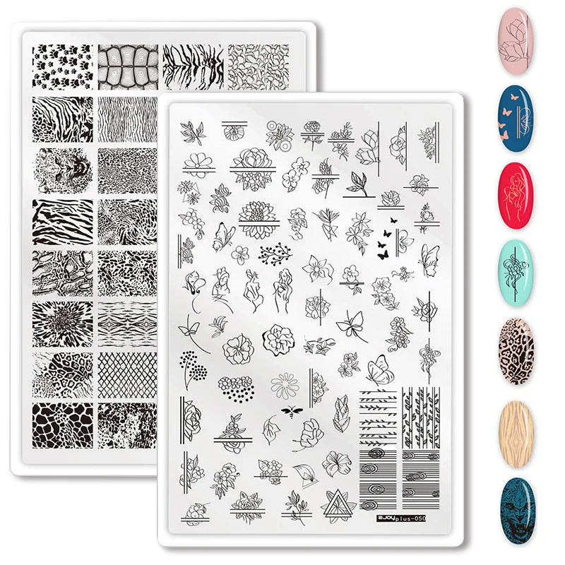 1 шт. трафареты из змеиной кожи для стемпинга ногтей|Шаблоны дизайна ногтей| |