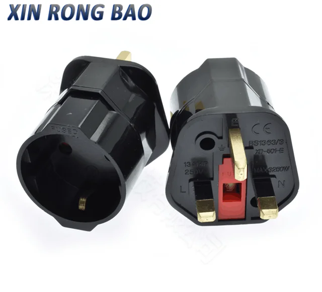 

Bosslyn XD-501-E переходник вилки 3 контакта для Великобритании