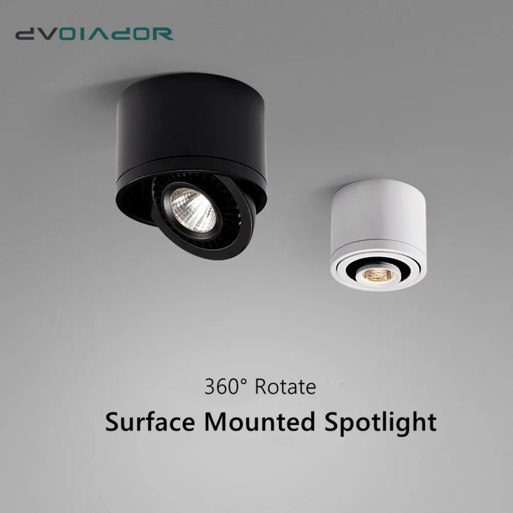 Поверхностного монтажа точечное освещение в помещении светодиодный потолочный