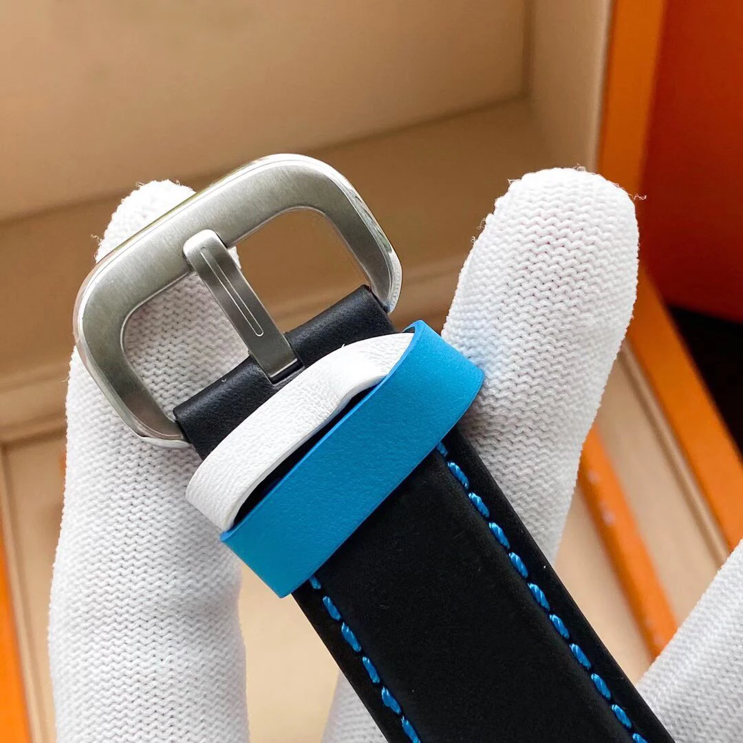 

Men's Automatic Mechanical Watch Super Personality Very Cool Square Watches The Large Size Friday Leather Strap Wristwatch Gifts