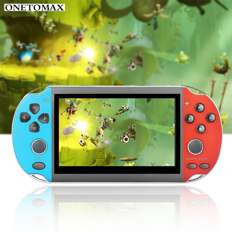 Портативная игровая консоль с цветным ЖК экраном HD Ручной игровой Ретро плеер
