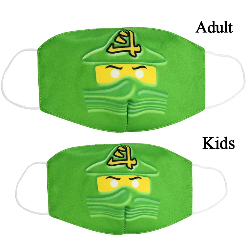 Детская маска ниндзя на Хэллоуин для косплея аниме супергероев Маскарадная с