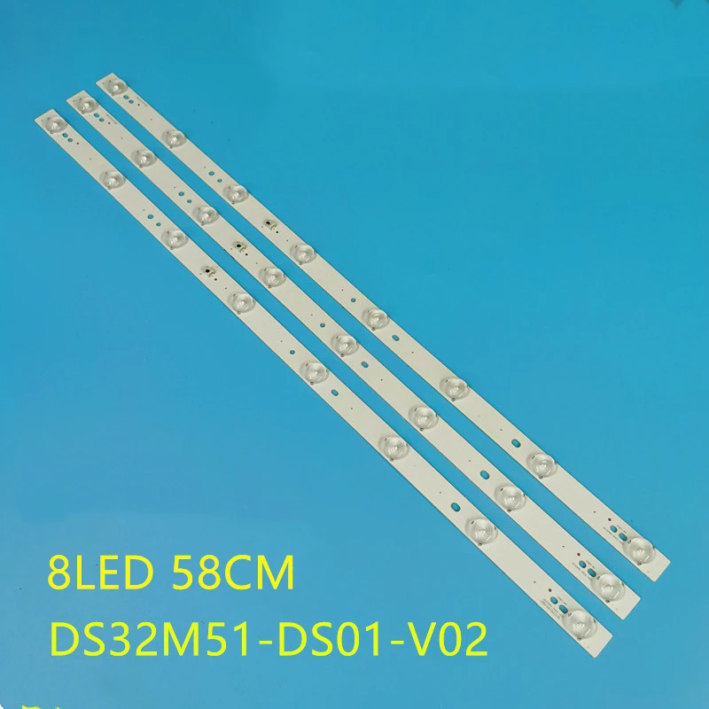 Светодиодная лента для подсветки 8 светодисветодиодный 58 см|Светодиодные панели|