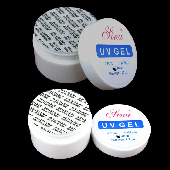 

UV Gel Nail Art UV Builder Gel Transparent Clear Nail Art Manicure Tips Glue