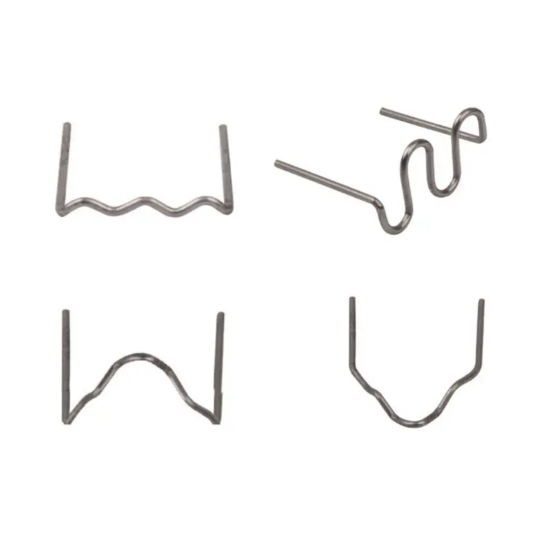 

100 шт./компл. Precut 0,6 мм волна плоская фотография пластиковый степлер ремонтный сварочный аппарат