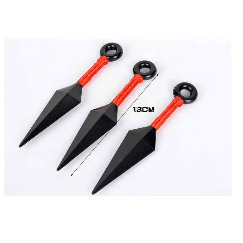 Аниме 3 шт./компл. ниндзя дротики Косплей Hatake Kakashi Uchiha Sasuke Kunai Shuriken Akatsuki Метательное