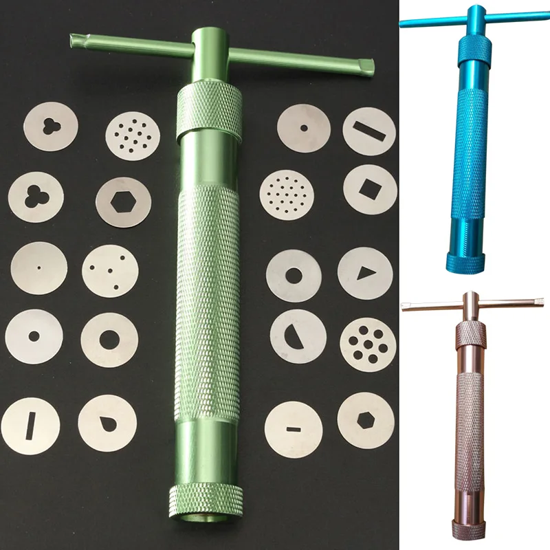 

Paste Extruder Craft Tips Craft Fondant Cake Sculpture Polymer Clay Tools Cool Stainless Steel Sugar