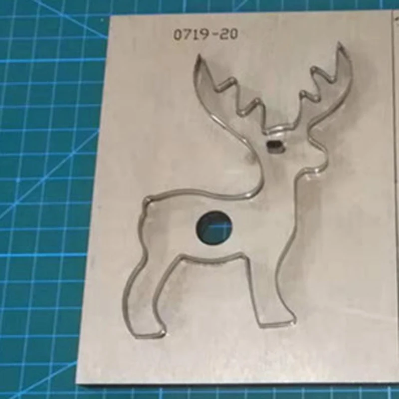 Сделай Сам кожаное ремесло форма оленя штамповочный Нож Форма ручной перфоратор