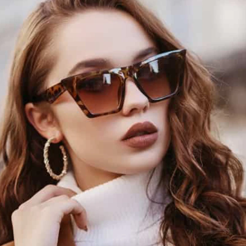 Очки солнцезащитные женские квадратные модные классические брендовые винтажные