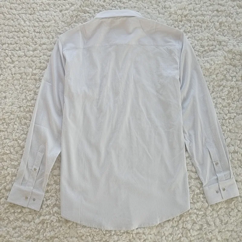 Hombre Camisa Masculina, осенняя Хлопковая мужская рубашка с длинным рукавом, молодежные модные повседневные рубашки в полоску, Camisas, мужская рубашка, мужская одежда