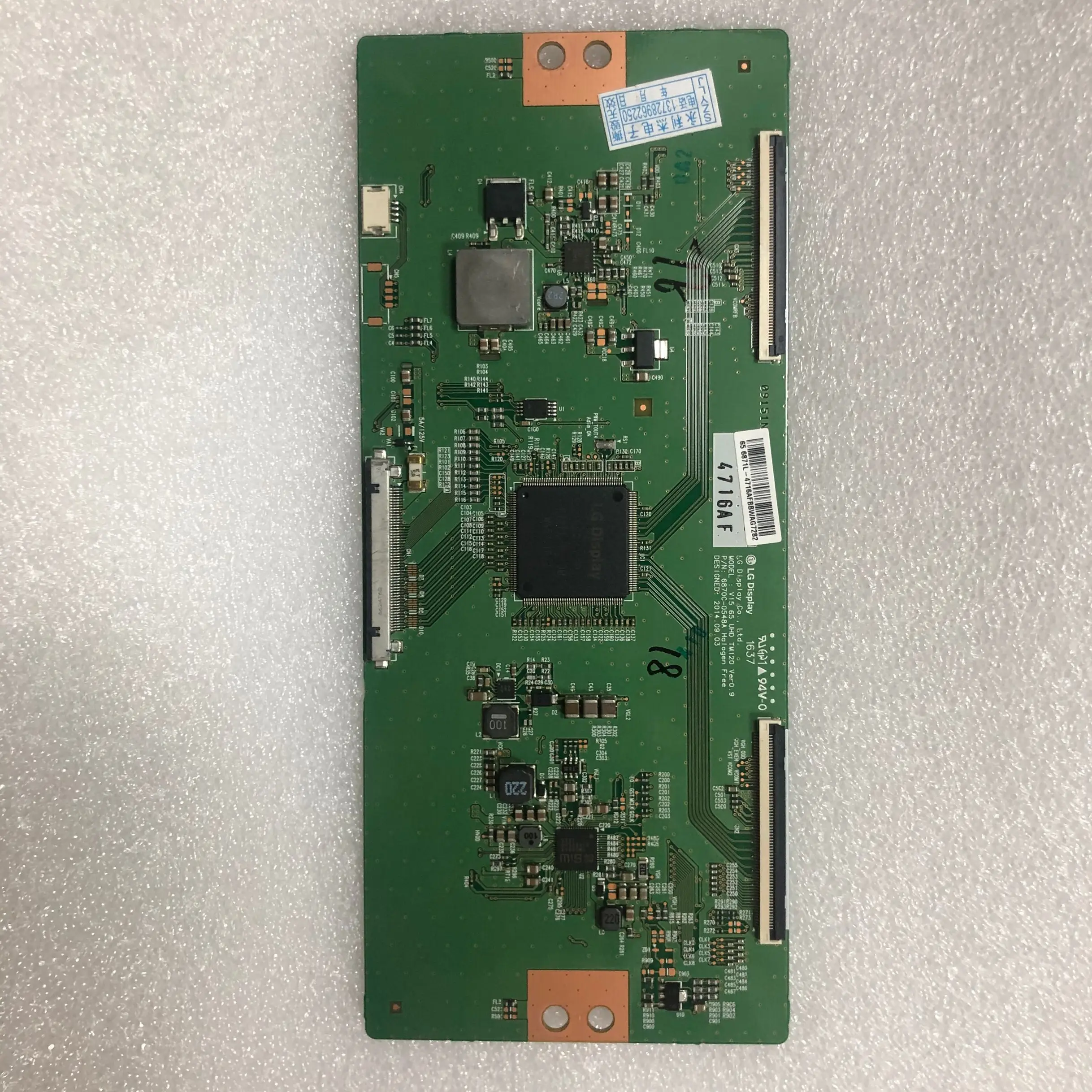 

Оригинальная логическая плата 6870C-0548A V15 65 UHD TM120 экран