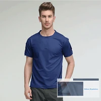 male tactical t shirt military solid color quick drying breathable wear resistant loose cotton short sleeved army soldier shirt