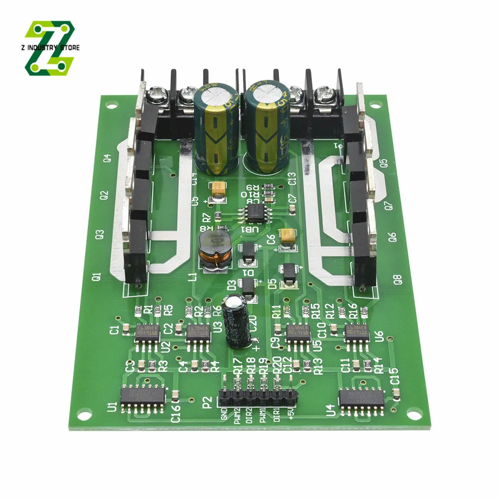 Двойной модуль драйвера двигателя двойная плата постоянного тока H-Bridge PWM