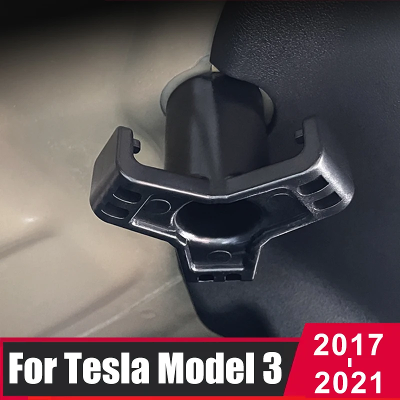 

2pcs Trunk Hook Car Pendant Trunk Luggage Compartment Glove Grocery Bag Hook For Tesla Model 3 2017-2020 2021 Model3 Accessories