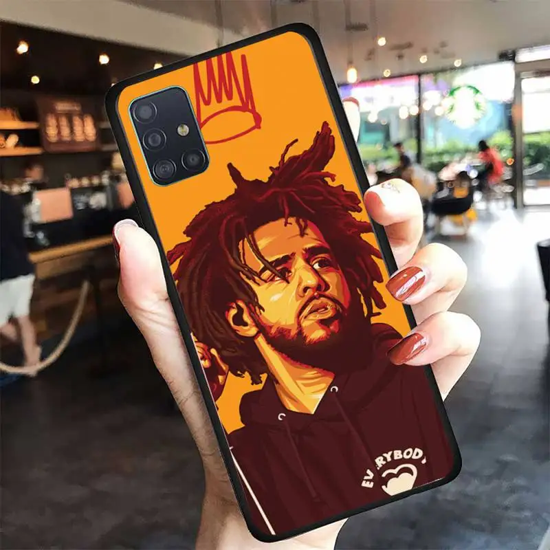 

Rapper J Cole Phone Case For Samsung A6 A7 A8 A10 A11 A20 A21 A30 A31 A40 A50 A70 A80 A91 Plus S E Cover
