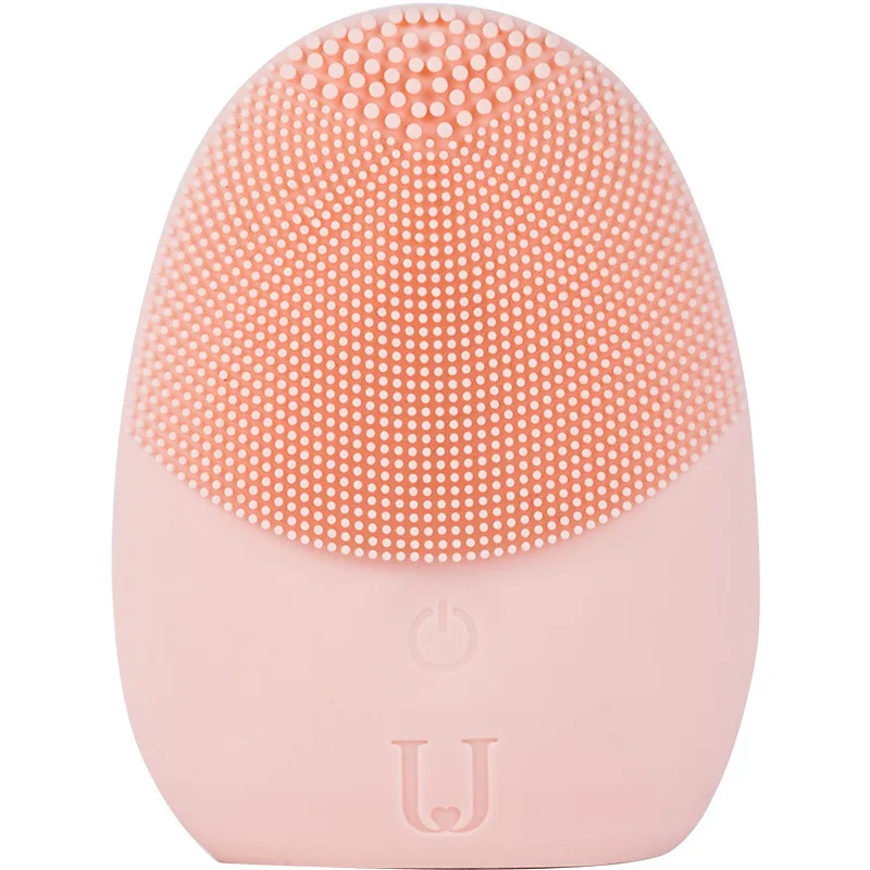 

Portable silicone vibration Facial Cleanser soap dispenser
