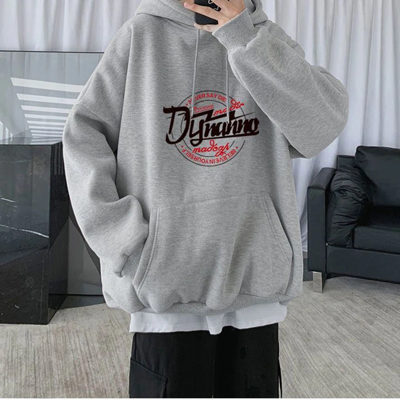 

2021 Autumn and Winter Men's Casual Hoodies Sweatshirts Men's Solid Color Hoodies Sweatshirt Tops Fashion Men's Hoodies