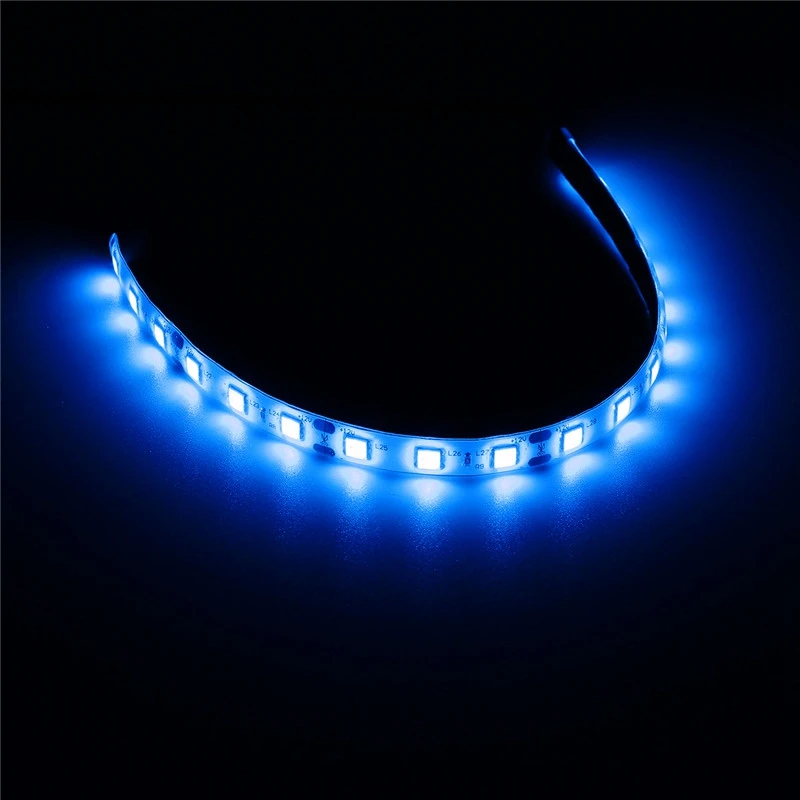 Waterproof LED Strip 5050 SMD DC12V 18 Flexible Case Strips Tape Light for PC Computer Dropshipping | Освещение
