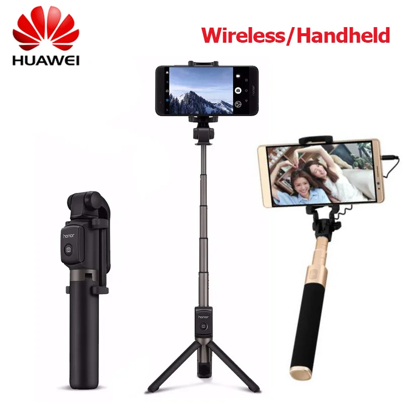 Huawei Honor штатив селфи палка портативный беспроводной управление затвора камеры Bluetooth 3,0 монопод ручной для huawei Xiaomi iPhone