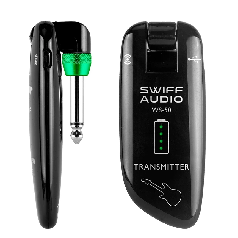 SWIFF WS 50 Новый UHF электрогитара беспроводной передатчик + приемник Система