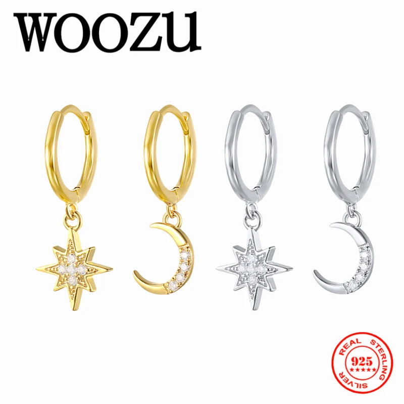 WOOZU реальные 925 стерлингового серебра в Корейском стиле обручальные кольца