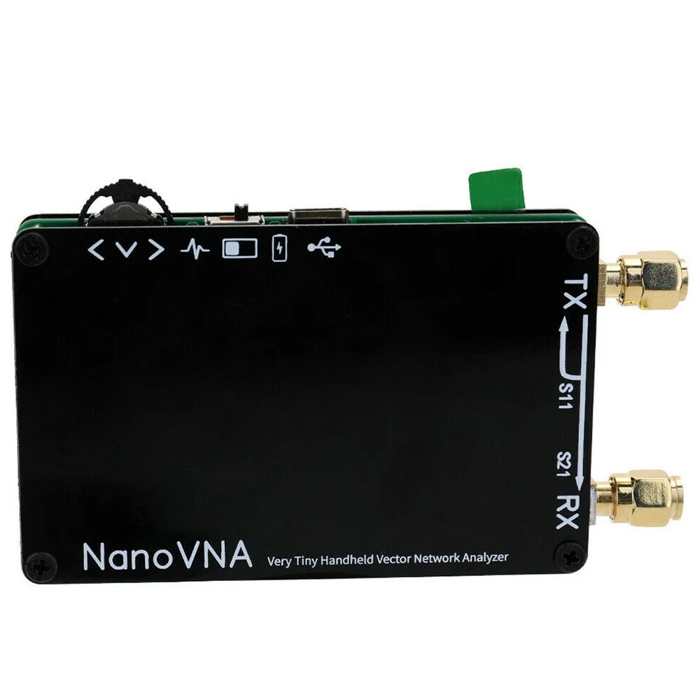 NanoVNA 50KHz-900MHz Vector Network Analyzer Digital Touching Screen Shortwave MF HF VHF UHF Antenna Standing Wave |
