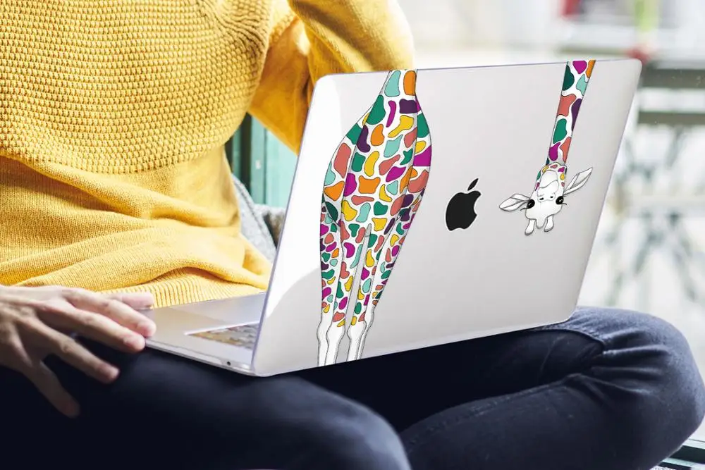 Цветочный чехол для ноутбука MacBook Air 13 A1466 A1932 Pro 13 15 16 дюймов Сенсорная панель A2141 a2159 пластиковый жесткий чехол Keybaord