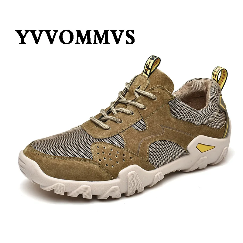 Новая мужская походная обувь для осени вентиляция износостойкая нескользящая