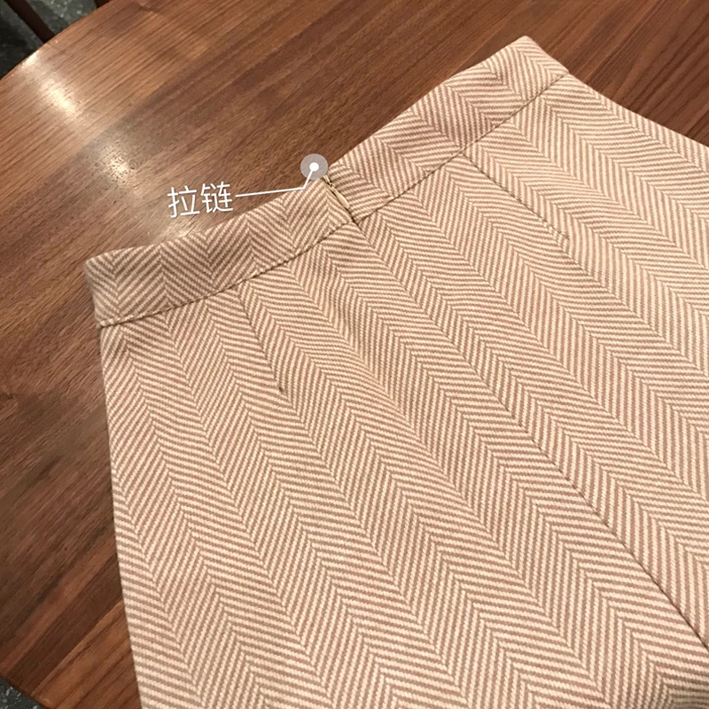 Женские замшевые мини-юбки-карандаш Женский Винтажный стиль 2019 зимние женские