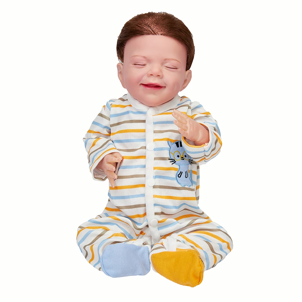 

Hoomai 12'' Apirl Reborn Baby Doll Full Vinyl Alive Doll Toys Gift for Children Best Playmate