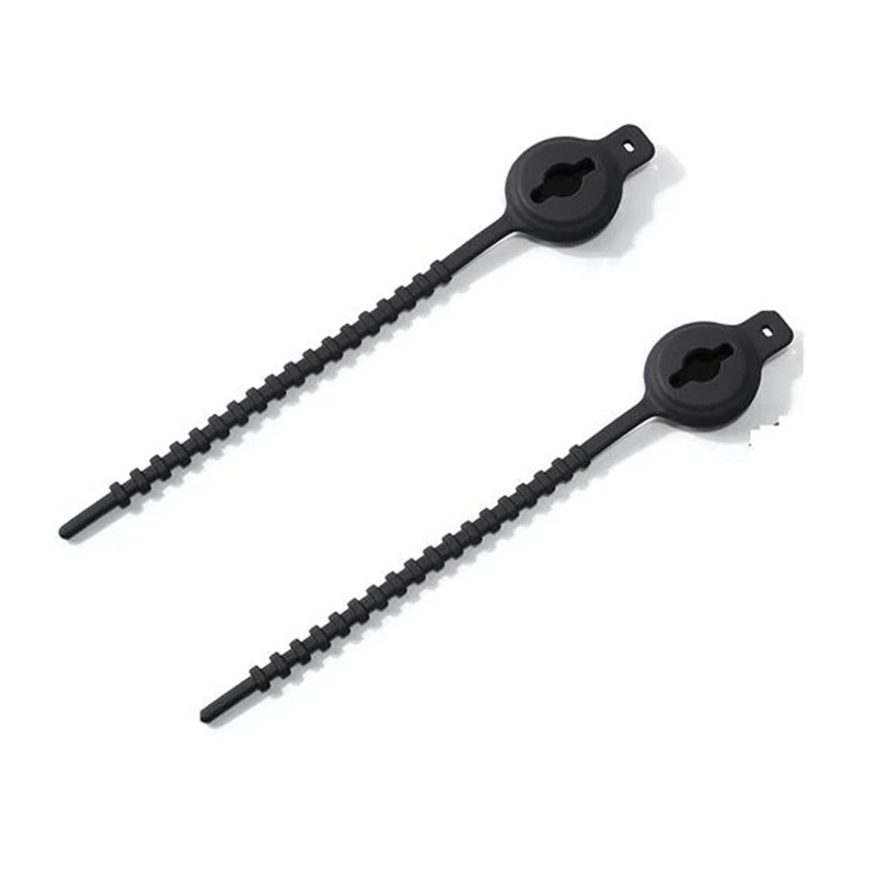 

2 Pack Bike Mount Loop For Airtag Holder For Electric Bikes Easy To Install Under Bicycle Seat Mount Cases Protectors