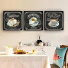 Картины на холсте в скандинавском стиле для кухни, бара, кафе, винтажные фотообои и принты, настенные картины для гостиной, домашний декор