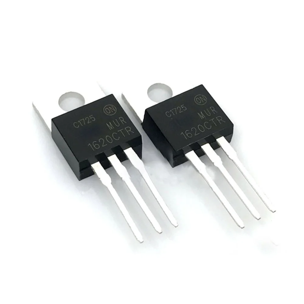 

10 шт./лот Новый MUR1620CT 1620CT MUR1620CTG MUR1620 1620CTG TO-220 16A 200V Диод Быстрого Восстановления Schottky