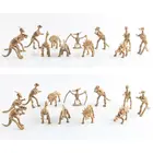 Скелеты динозавров, разные фигурки, кости динозавров, 24 шт.