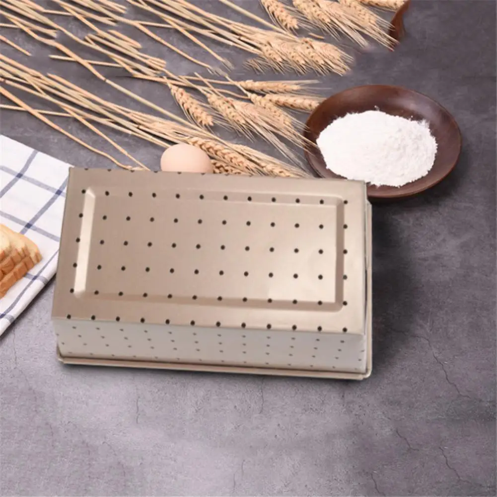 Форма для выпечки буханки из углеродистой стали форма хлеба дышащие коробки