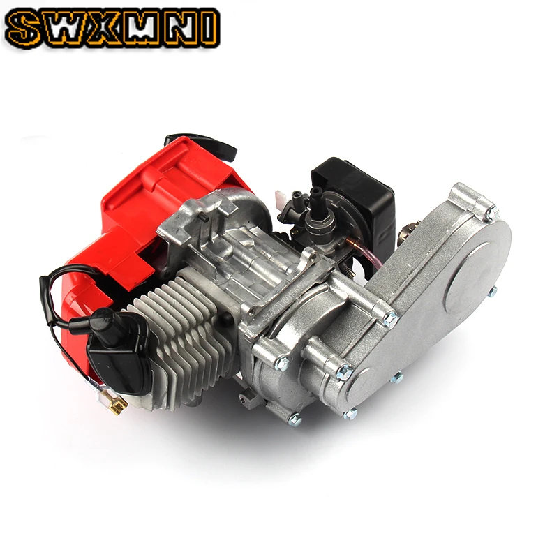 Фирменная Новинка Мотоцикл 47cc 49cc двигателя 2 нажимом запуска w/коробка передач